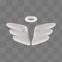 3DC4D立体天使翅膀