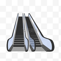 自动扶梯透明黑色扶梯商场