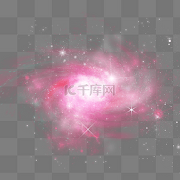粉色抽象星空宇宙云银河