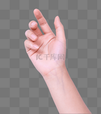 手势右手图片素材_手势右手