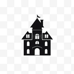极简主义独栋房子logo