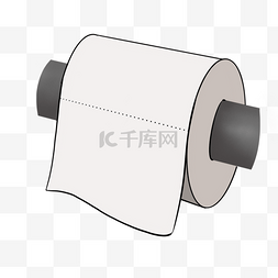 节约厕纸图片_固定式厕纸剪贴画