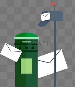 邮政编码icon图片_邮政信件箱邮筒