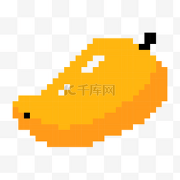 水果游戏图片_像素游戏水果美味芒果
