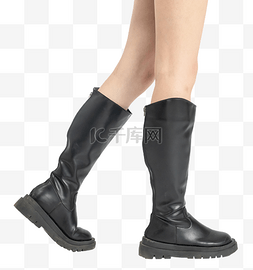 黑色马丁靴图片_穿马丁靴的美腿