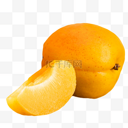 黄杏鲜果杏子水果