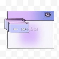 紫色渐变立体背景图片_网页紫色渐变搜索重叠图片