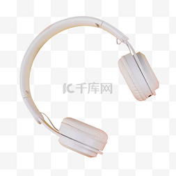 头戴耳机耳机图片_白色耳机