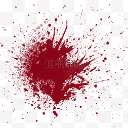 刀刃上的血迹图片_万圣万圣节恐怖喷溅血