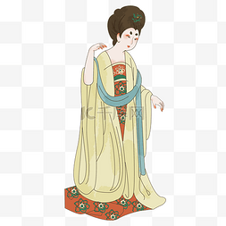 古代侍女图片_唐朝美女