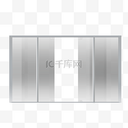 隔断隔断图片_推拉门厨房门透明玻璃门移门窗