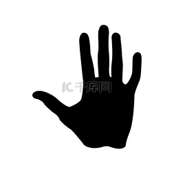 拇指向上图片_人类的手图标。