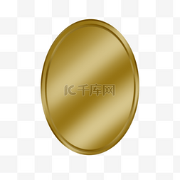 金色金属材质图片_金属板框金色铭牌徽章