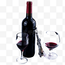 红酒开瓶器玻璃杯红酒瓶