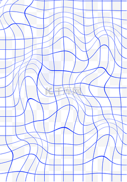 网格底纹网格图片_网格底纹扭曲蓝色背景