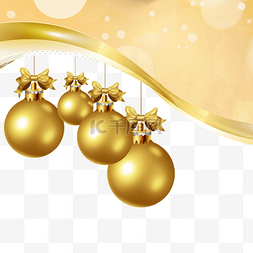 喜庆商务背景图片_圣诞节抽象金色边框