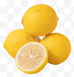 新鲜柠檬鲜果水果食品