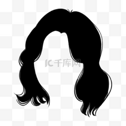 女性发型头发图片_头发黑色女士短发女性发型