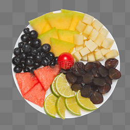 拼盘水果图片_美食节日多种水果