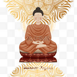 禅宗印度大Terre Mandaro Buddha Mahavir J
