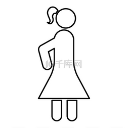 女火柴人
