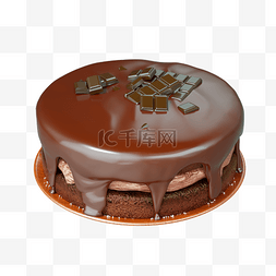 立体甜点图片_3D立体甜品甜点美食巧克力蛋糕