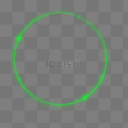 圆形绿色光圈图片_绿色炫光光圈