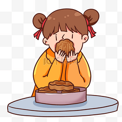 中秋中秋节吃月饼