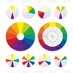 促销方案图片_色轮, 颜色互补方案类型