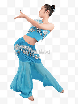 傣族舞舞蹈人物