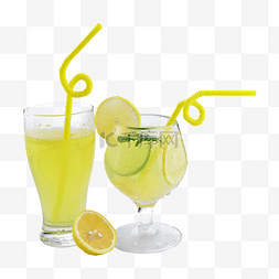 冰饮果汁柠檬水
