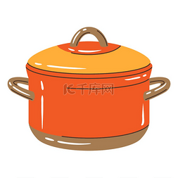 咨询业务图片_烹饪锅的插图。