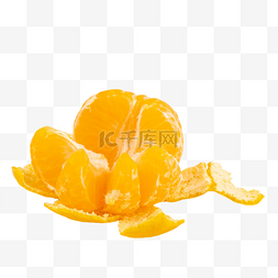 沙糖桔橘子图片_新鲜水果剥开沙糖桔
