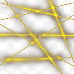 金色发光直线图片_激光发射直线镭射放光