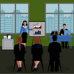 商务金融海报背景图片_平面设计背景与人力资源在商务会