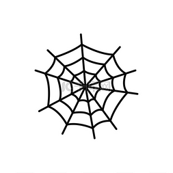 圣罗兰标志图片_蜘蛛网万圣节节日标志蛛网孤立的