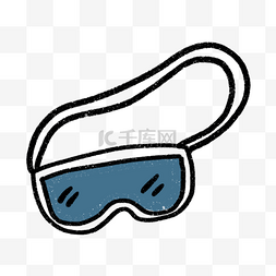 卡通游泳镜