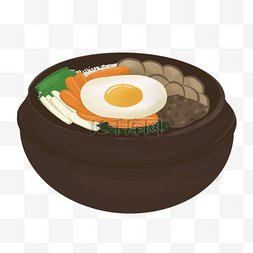 烤肉拌饭logo图片_石锅拌饭韩国美食插图