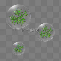 精华成分图片_医美护肤成分绿色植物原料绿植水