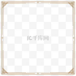 中式文字边框图片_中式线条花纹边框