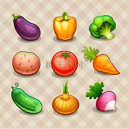 美食网站设计图片_套的蔬菜