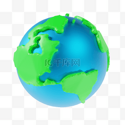 地球地球仪图片_3D立体世界地球