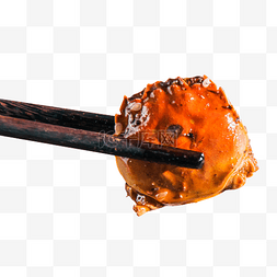 筷子夹虾图片_筷子夹虾海鲜美食香辣蟹