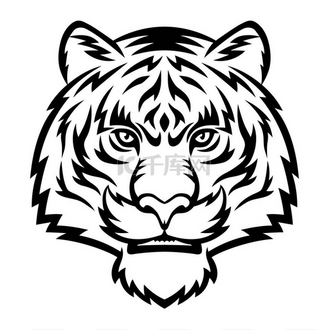 手绘虎头图片_手绘虎头素材-手绘虎头图片大全-千库网