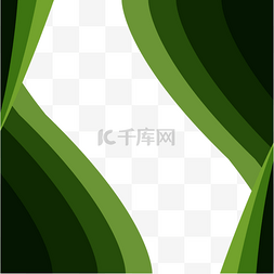 波浪曲线绿色图片_绿色动态波浪纹素材