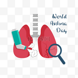 世界哮喘图片_喷雾吸入器世界哮喘日