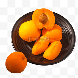 水果黄杏果肉食物