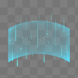 曲面图片_科技数据屏幕曲面云数据