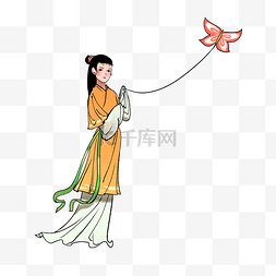 清明清明节习俗放风筝