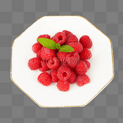 红色树莓图片_红色树莓新鲜水果